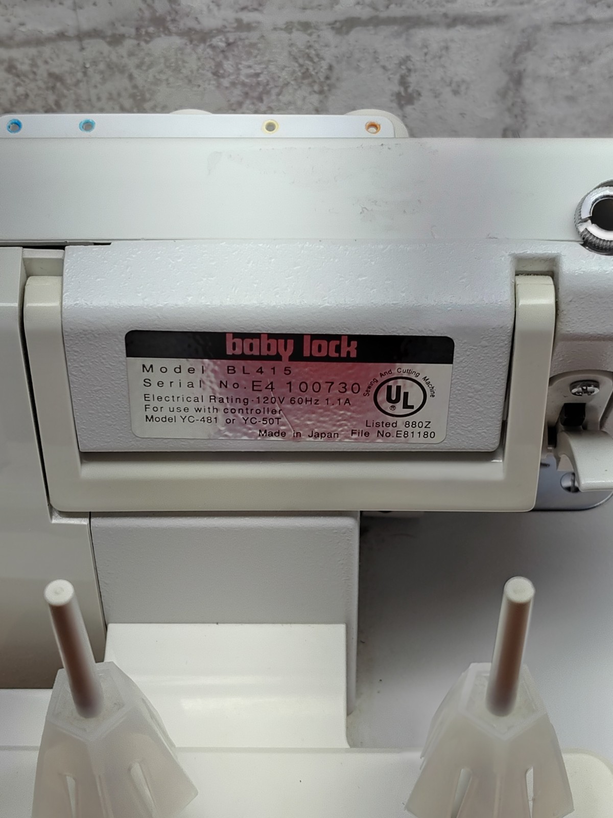 Baby Lock Pro Line Serger BL415 | Untested