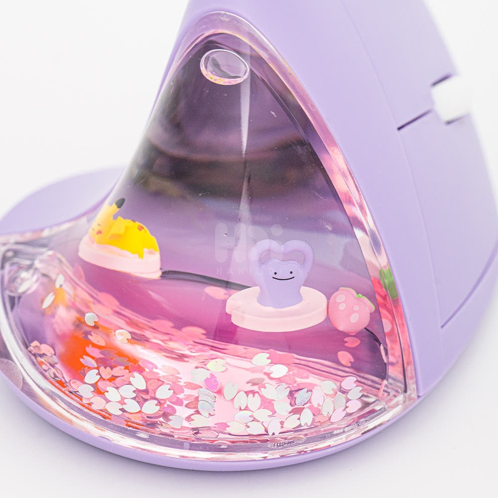 Pokemon Genuine Ditto Pikachu Bluetooth Vertical Mouse 2.4Ghz Wireless Mouse.