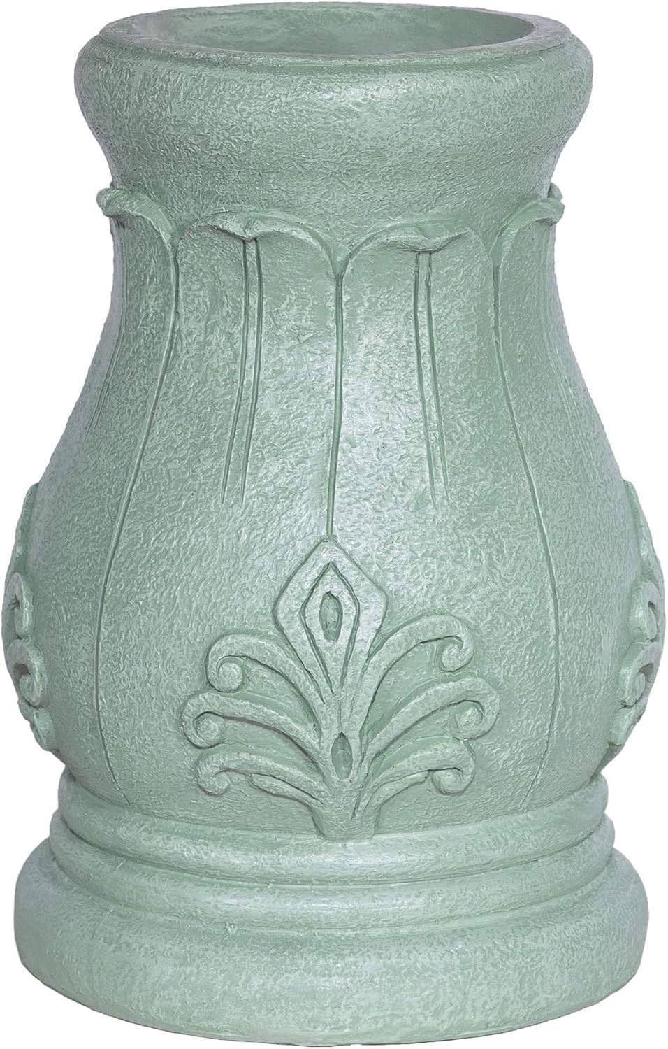 Versatile 12" Roman Column Gazing Globe Stand for Indoor and Outdoor Use