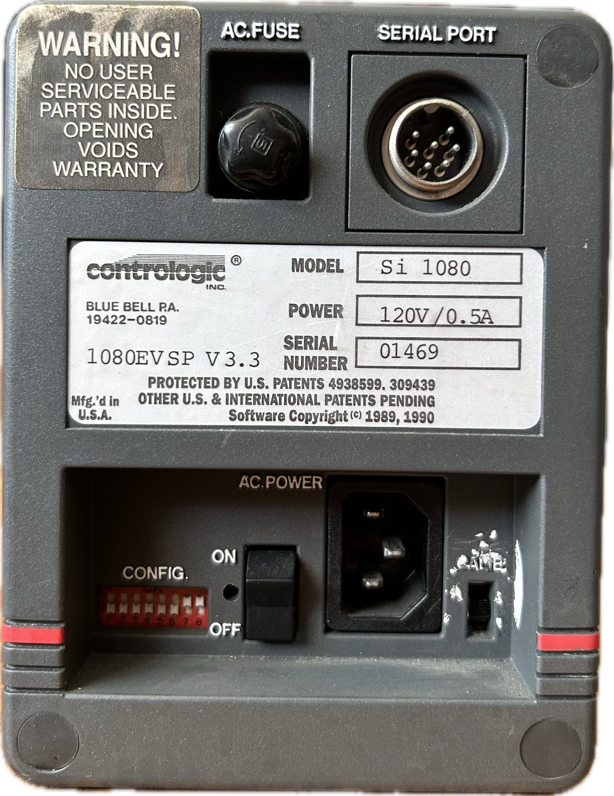 Contrologic Si 1080 Laser Micrometer Model 1080EVSP 3.3