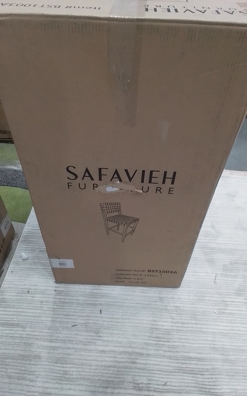 Safavieh PAXTON WOVEN LEATHER COUNTERST, Reduced Price 2172780527 BST1003A