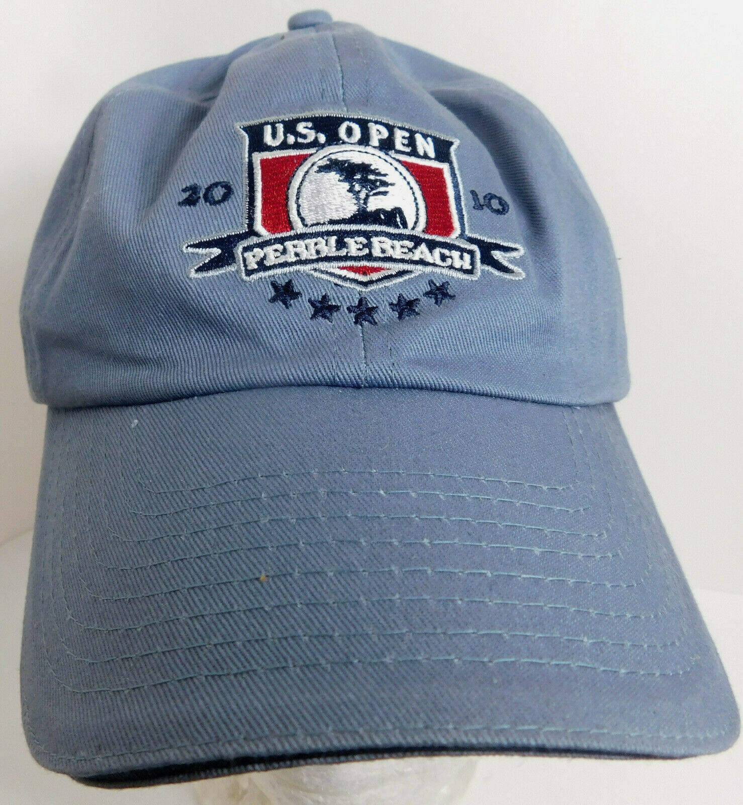 Pebble Beach Hat US Open Golf 2010 Strapback Adjustable adult USGA Cap