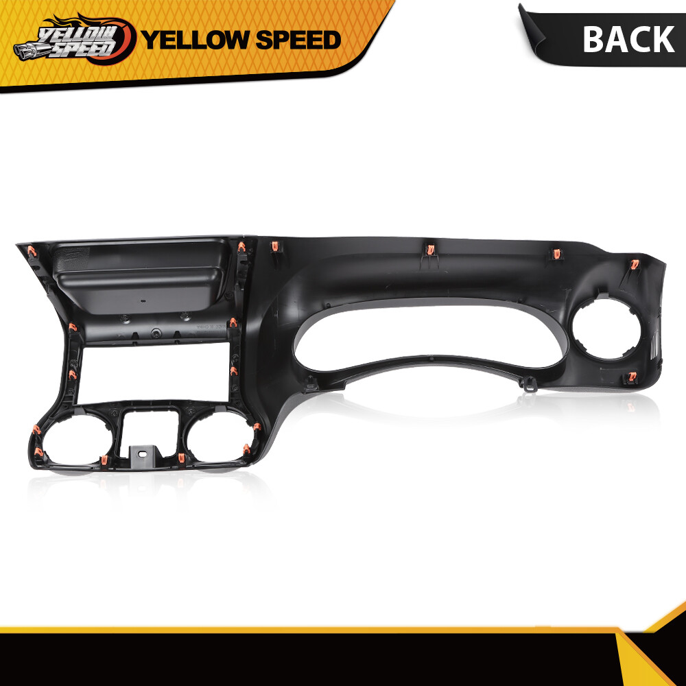 Fit For 2011-2014 Jeep Wrangler Dash Instrument Cluster Trim Panel Bezel New