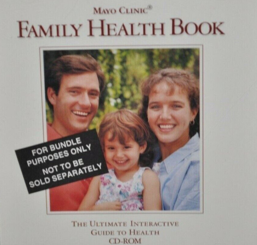 Mayo Clinic Family Health Book (PC, 1993) DISC ONLY #J85