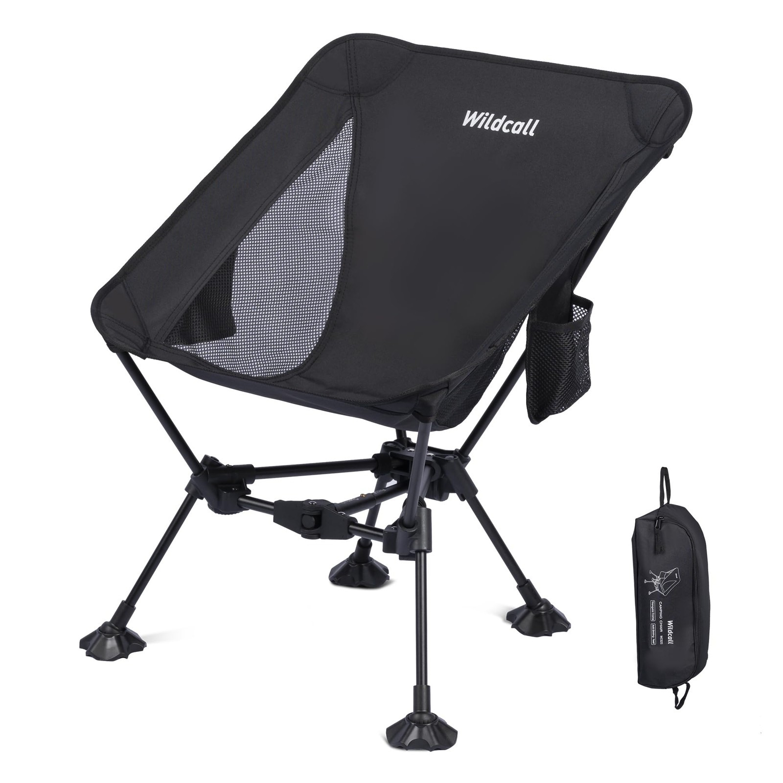 Lightweight Folding Camping Chair Compact Beach Chair with Anti-Sinking Large...