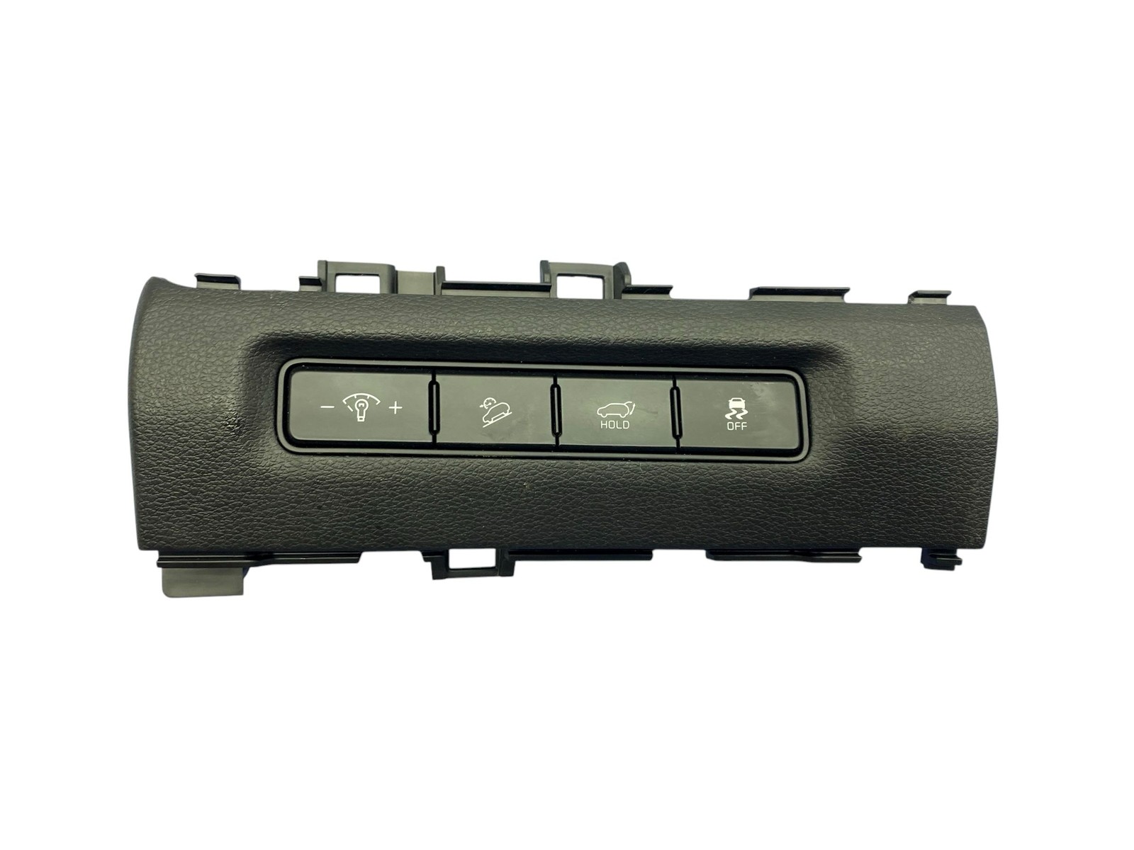 2023 KIA TELLURIDE OEM FRONT RIGHT DASH GARNISH C PAD W/ TRUNK & TRACTION SWITCH
