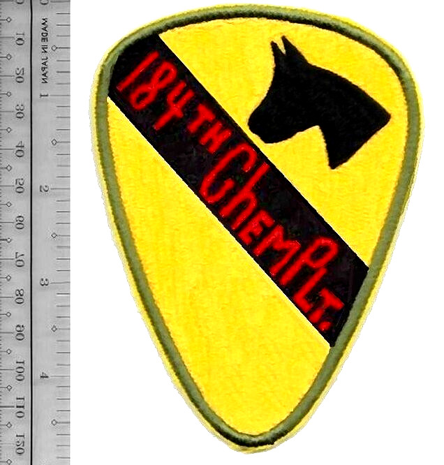 US Army Vietnam 1st Cavalry Division 184th Chemical Platoon Air Cav NO TARIFF