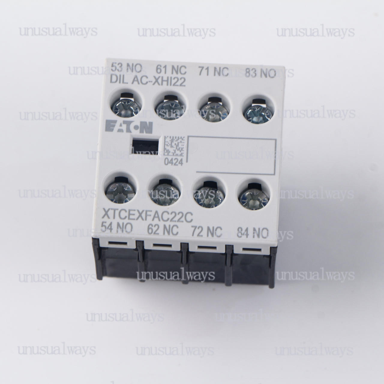 One New EATON MOELLER DILAC-XHI22 2NO+2NC Contactor Auxiliary Contact