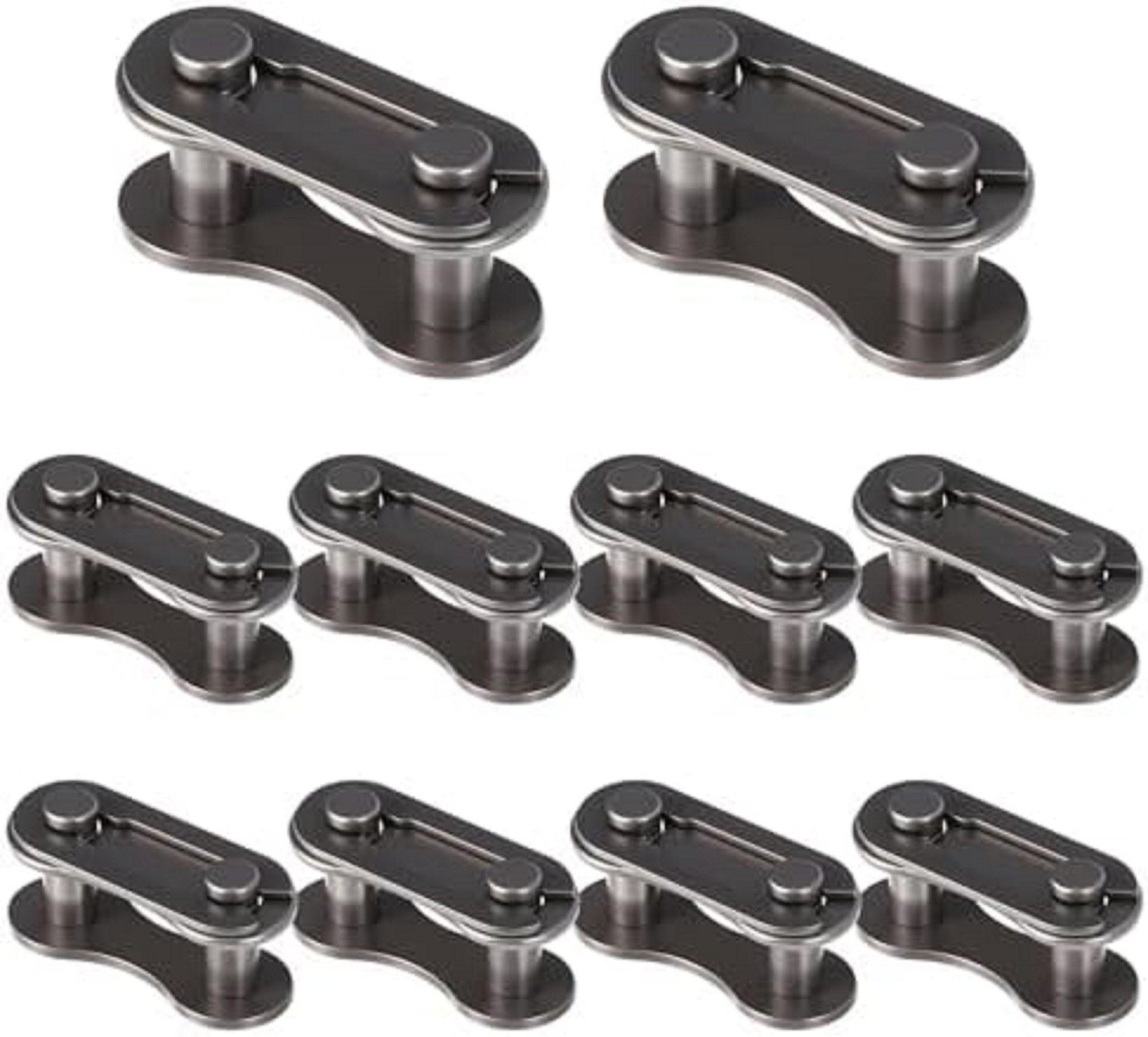 10 Pairs Bike Chain Master Link for Bicycle Missing Link, Single Speed Chain Con