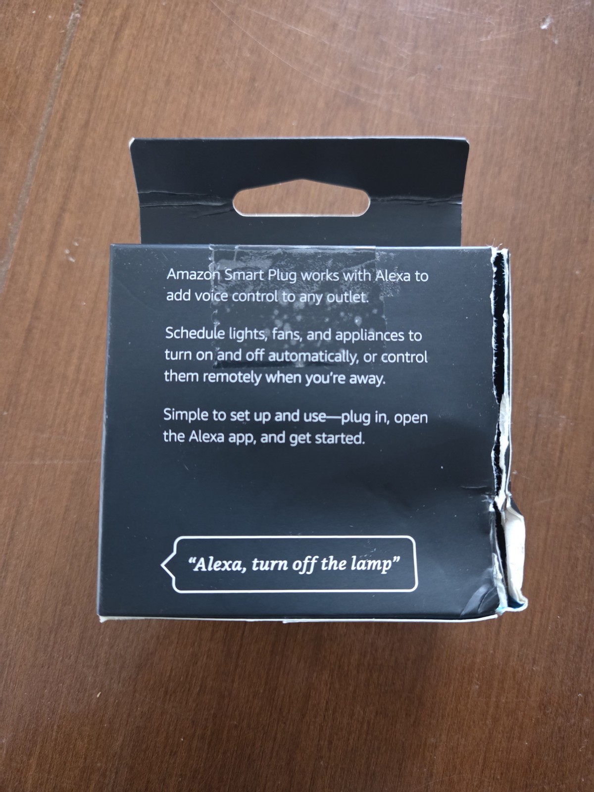 Amazon Wi-Fi Smart Plug, Alexa, New / Damaged Box