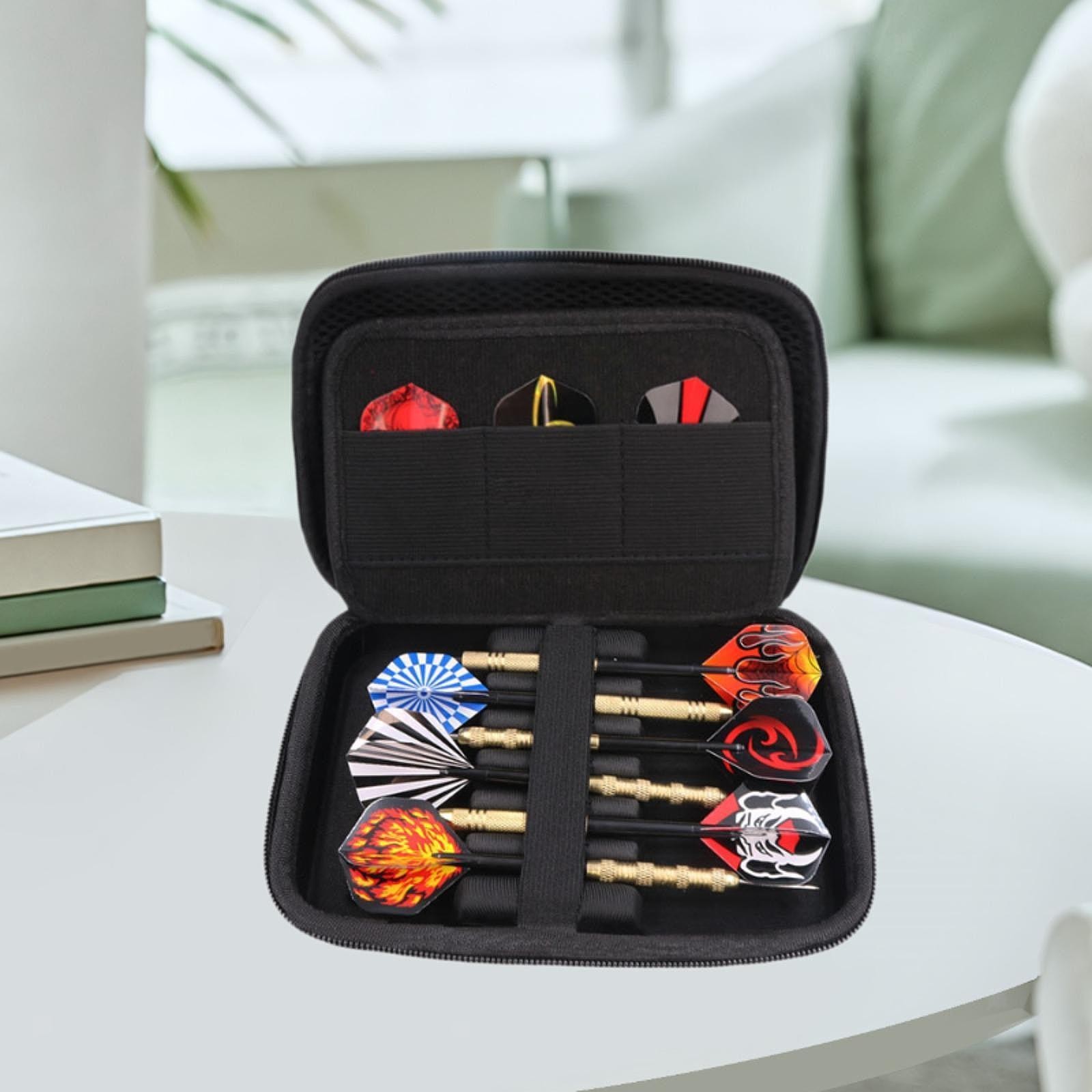 Waterproof Storage Bag Carrier 6 Compartments Zippered Lightweight 19.5x14x6cm