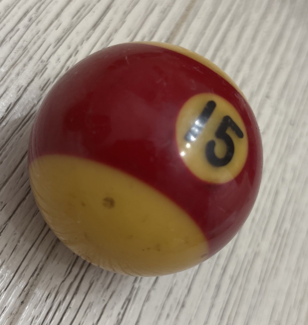Vintage Billiard 15 Ball