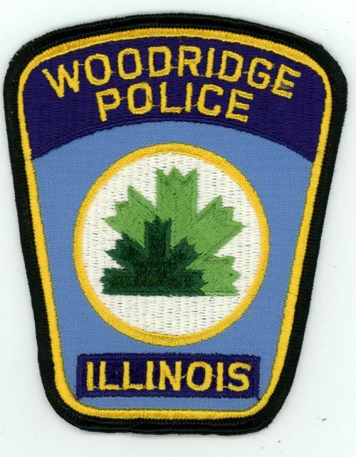 ILLINOIS IL WOODRIDGE POLICE NICE SHOULDER PATCH SHERIFF