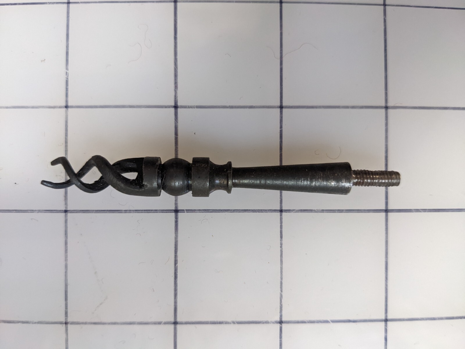 Tow Worm, Cleaning Tow Worm, 8/32 Threads, Hand Crafted