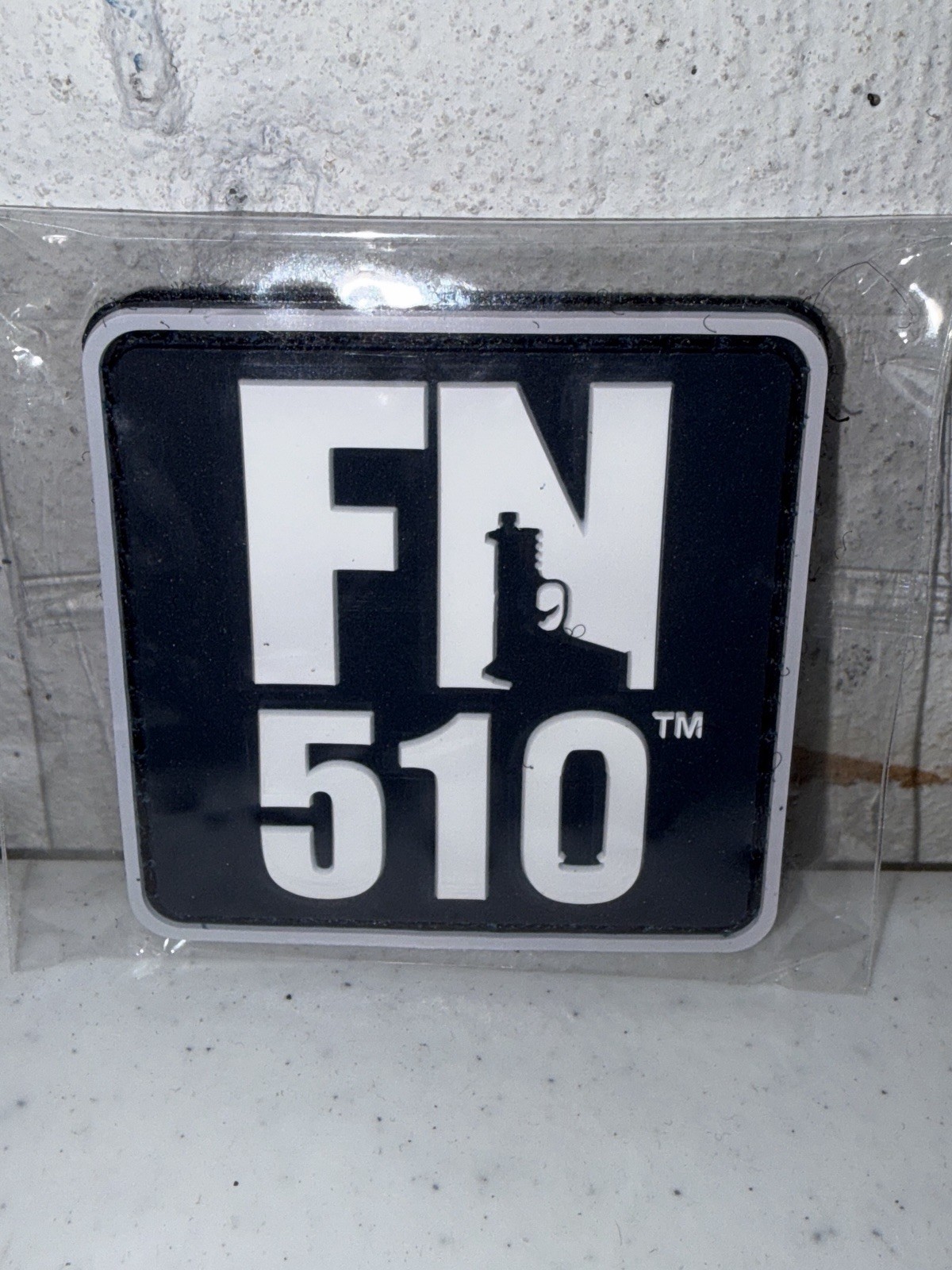 Shot Show Patch FN 510 Tactical Patch NEW Blue & White