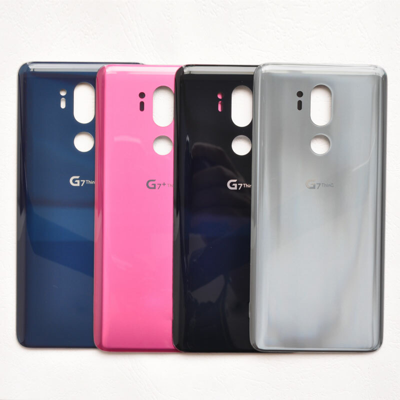 Glass Battery Cover For LG G7 ThinQ G7+G710 G710EM Rear Housing Back cover Case