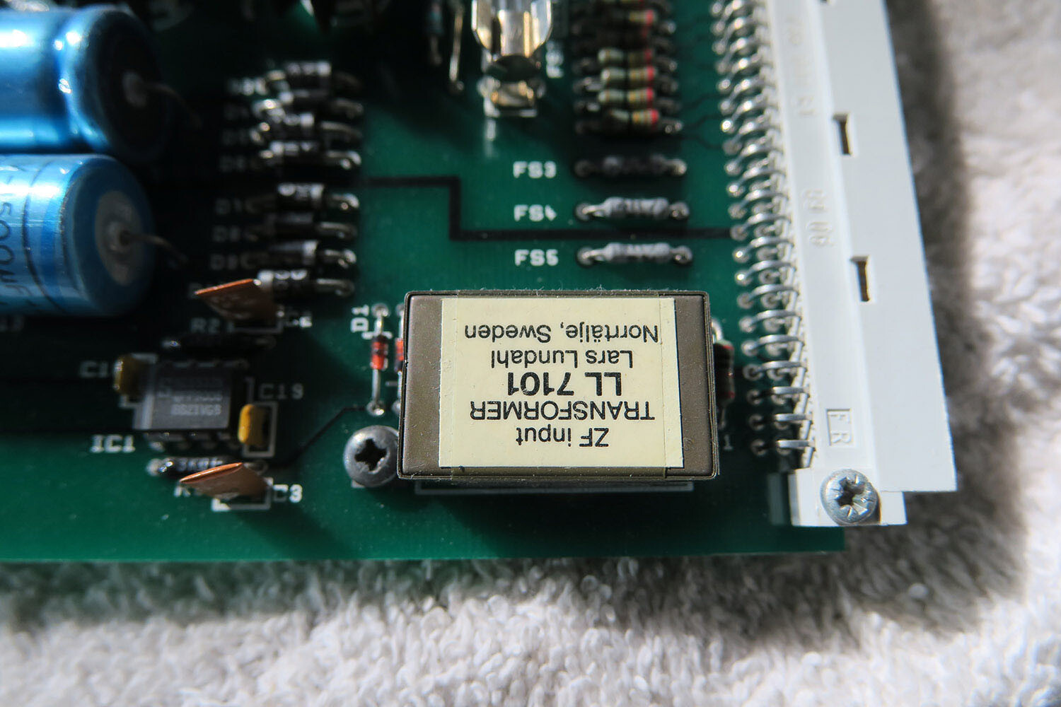 8x ll7101 input lars lundahl transformers on audio cards