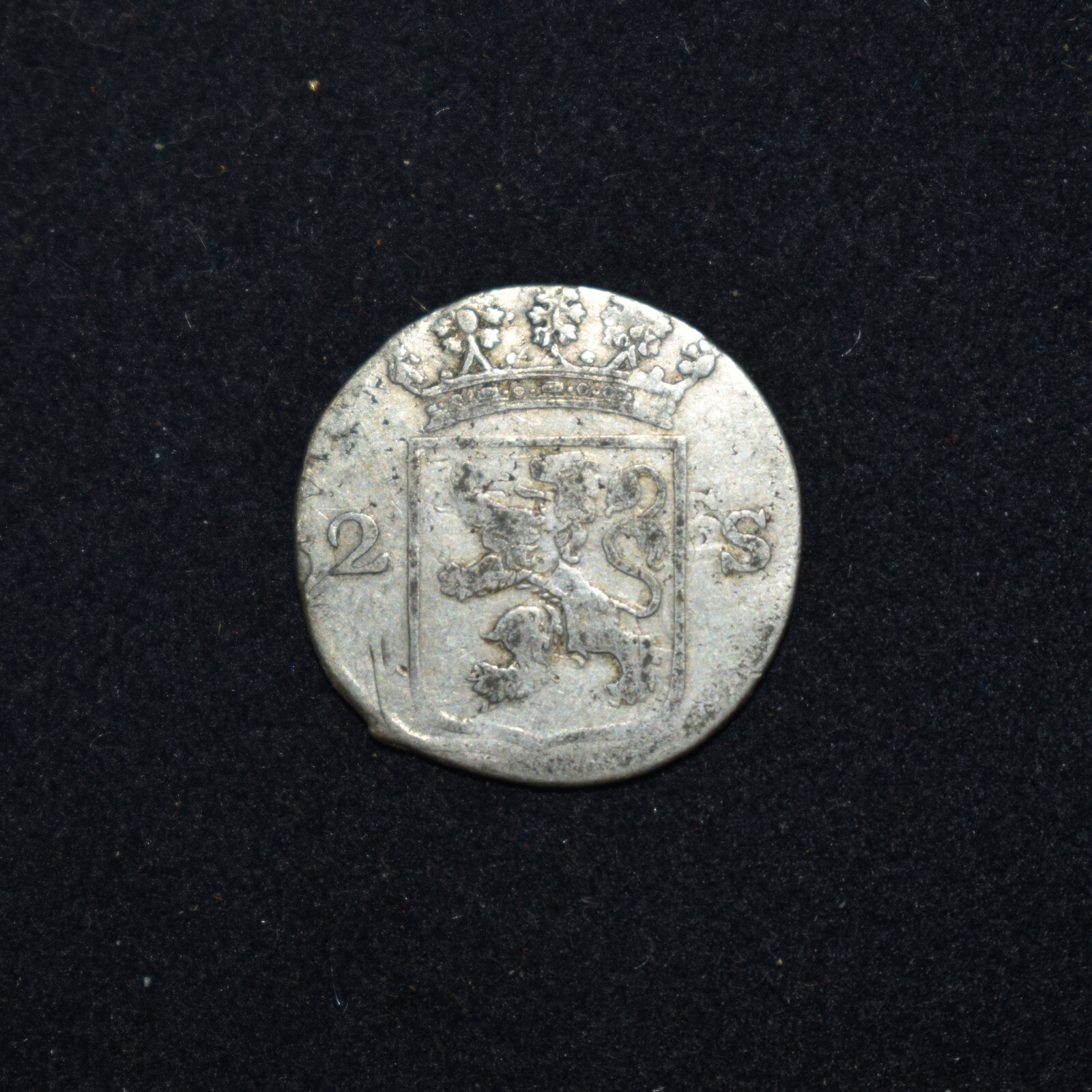 1733* 2 Stuivers Hollandia