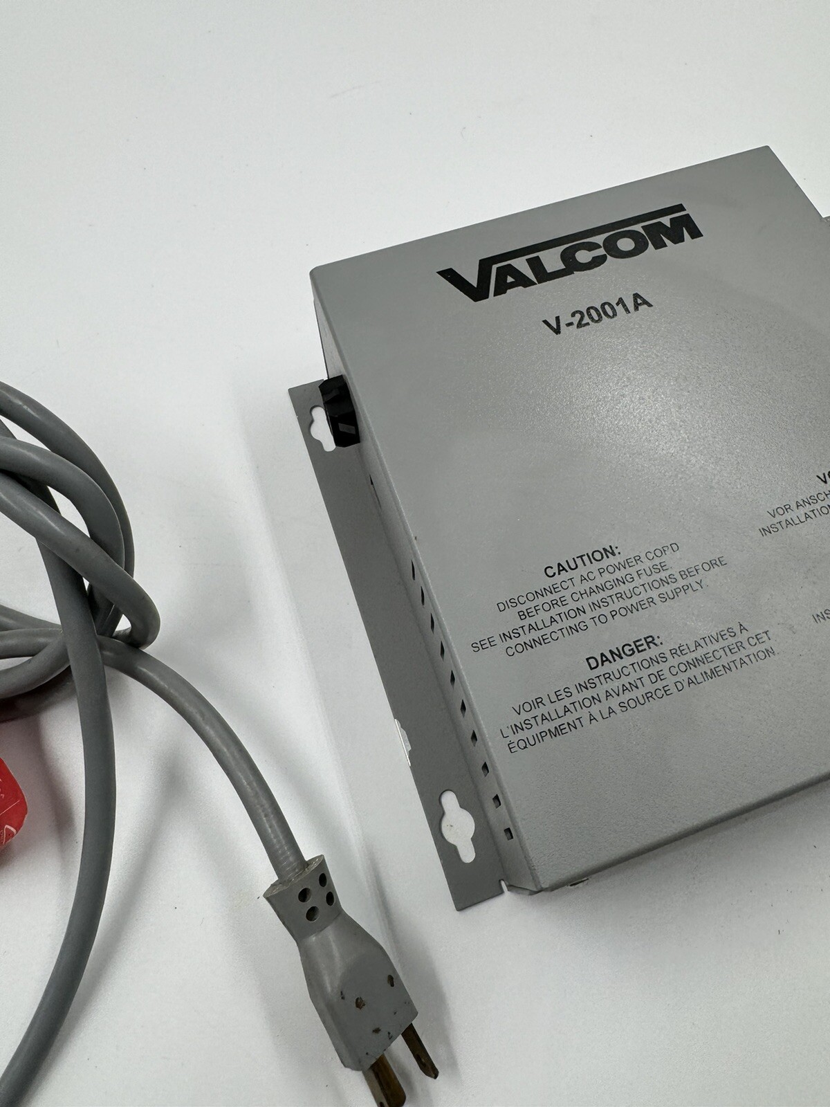 Valcom V-2001A Single Zone Page One Way Control Unit