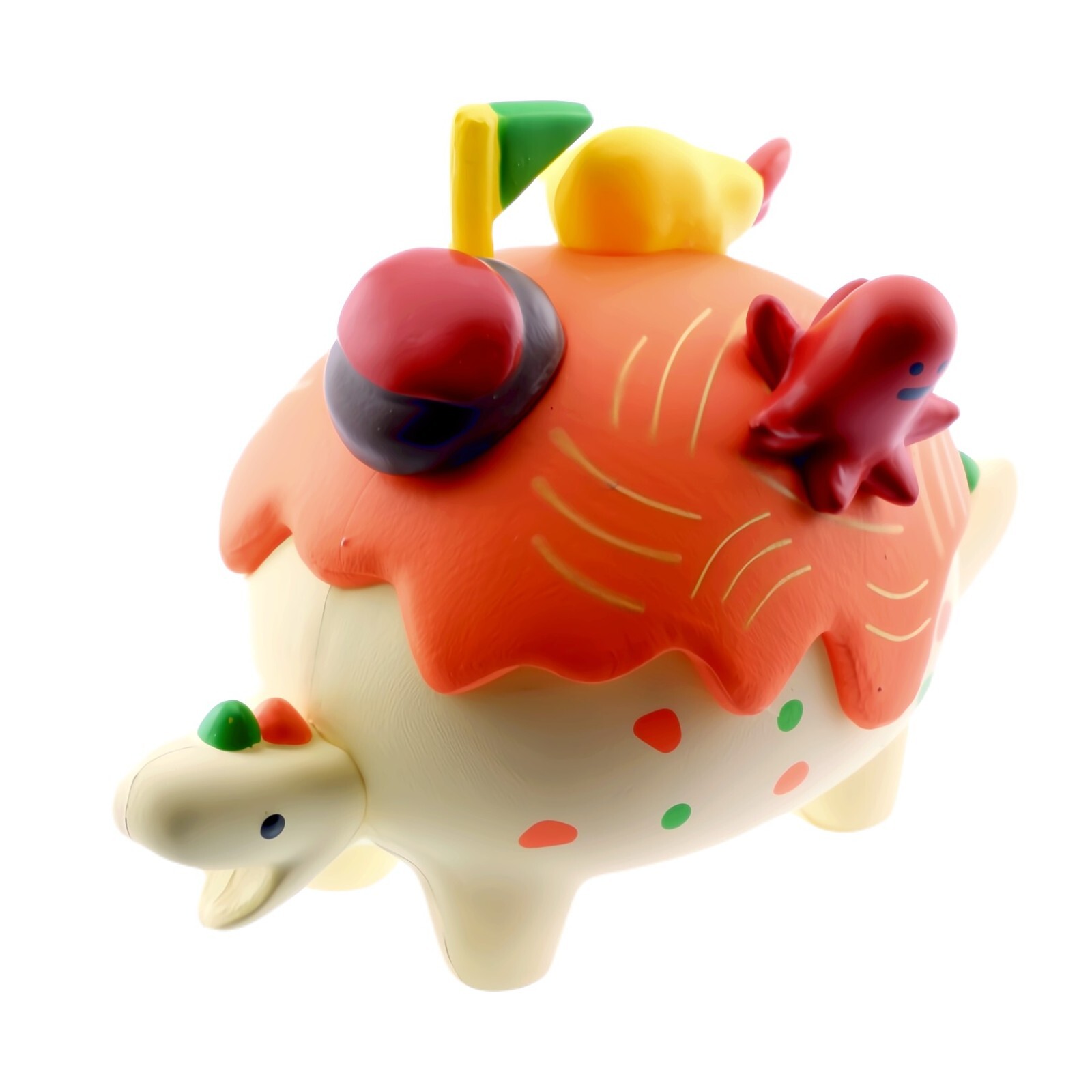 Qualia Gashapon Rice Stegosaurus Dinosaur Miniature Food Capsule Toy Figure