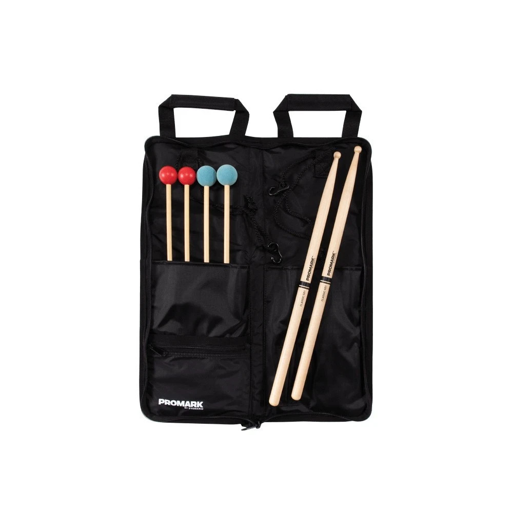 Promark Apprentice Percussion Kit PSX10 PSX80 SD1 w/ Stick Bag NEW