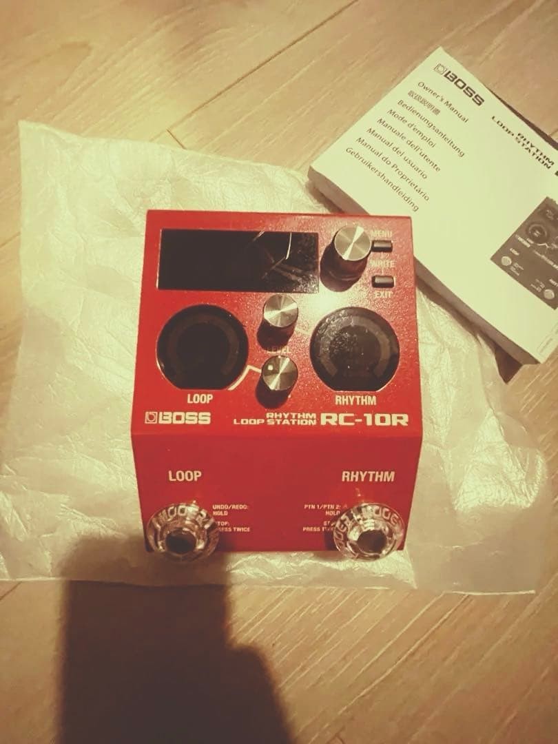 BOSS RC-10R Rhythm Loop Station with Box and Manual