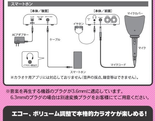 One De Karaoke DX Soundproof Microphone Japan Import