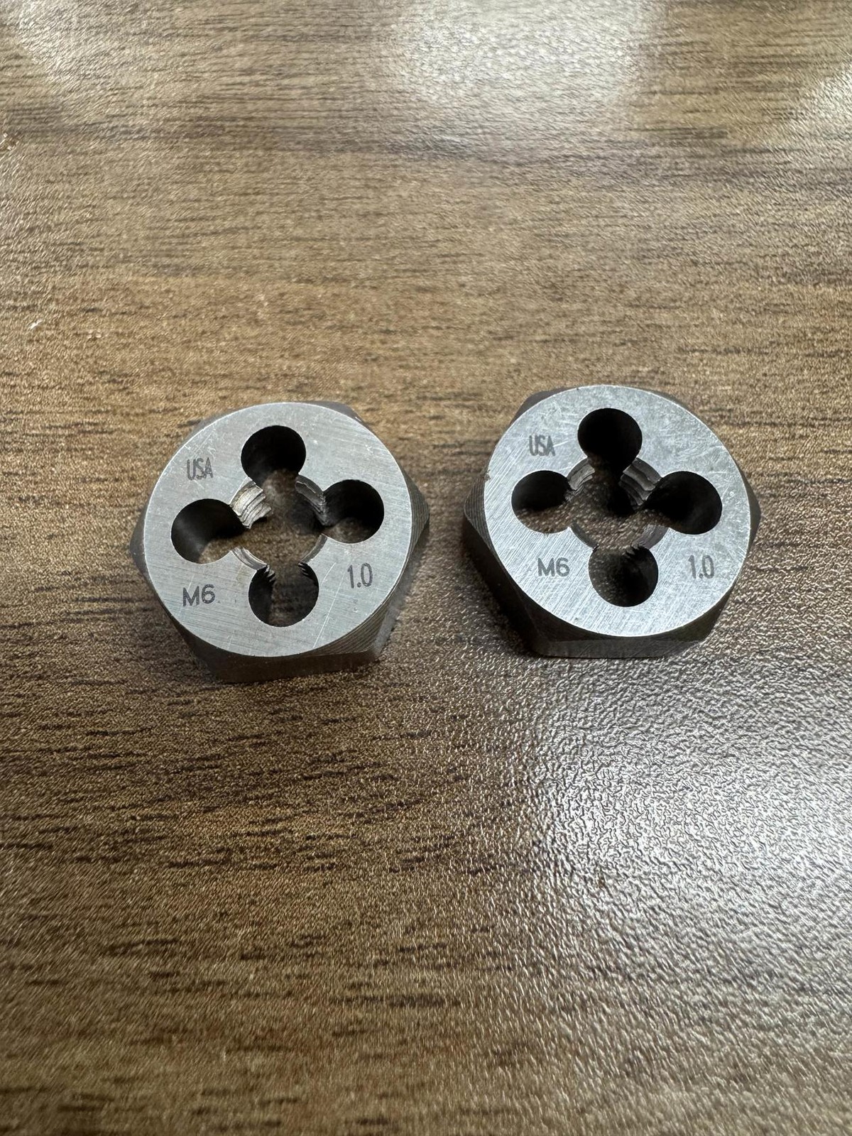 (2 Units) EXACTEK M6X1 Carbon Hex Die