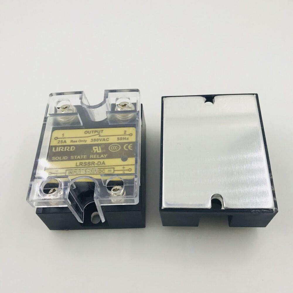 1pcs For New LRSSR-DA Output 25A380VAC Input 3-32VDC Solid State Relay
