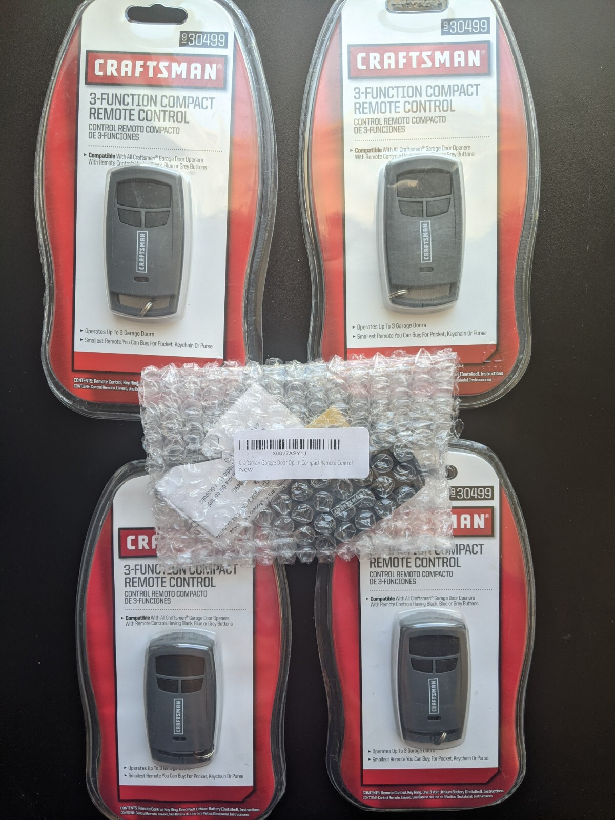 NEW CRAFTSMAN 30499 Compact Remote Control garage opener keychain  930499 +FREE