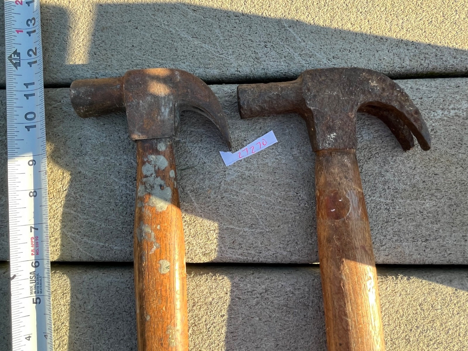 Vintage Unknown   hammers cir 1800s   (27270)