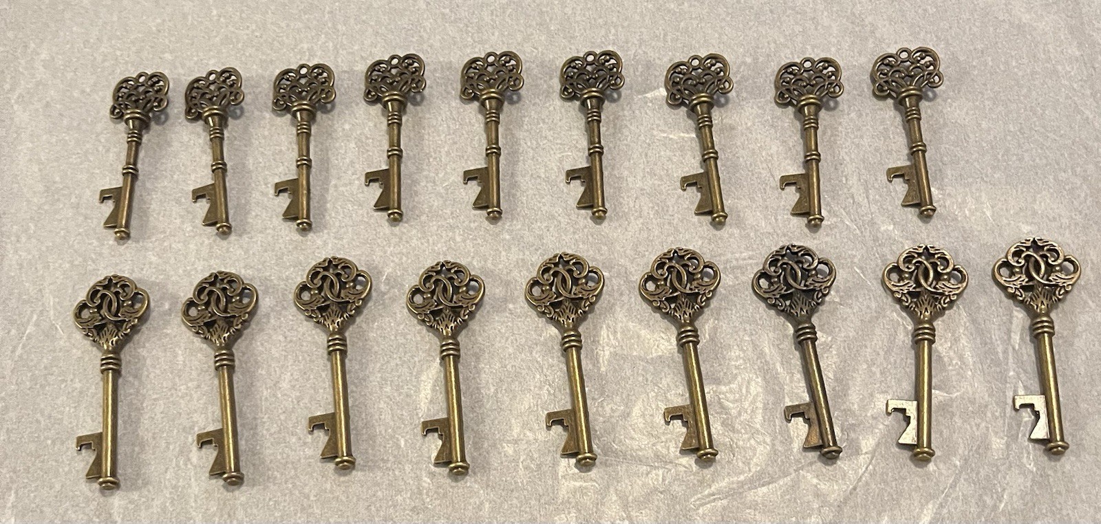Decorative Skelton Key Lot Of 18