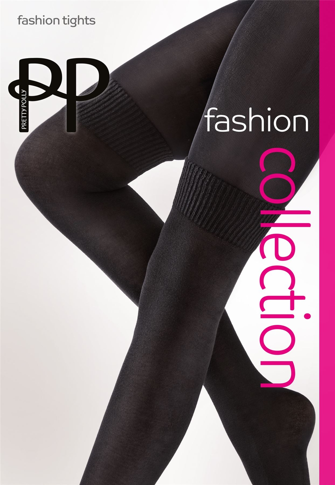 Pretty Polly Sock Tights Ladies Secret Mock Over Knee Socks Black Tight Hosiery