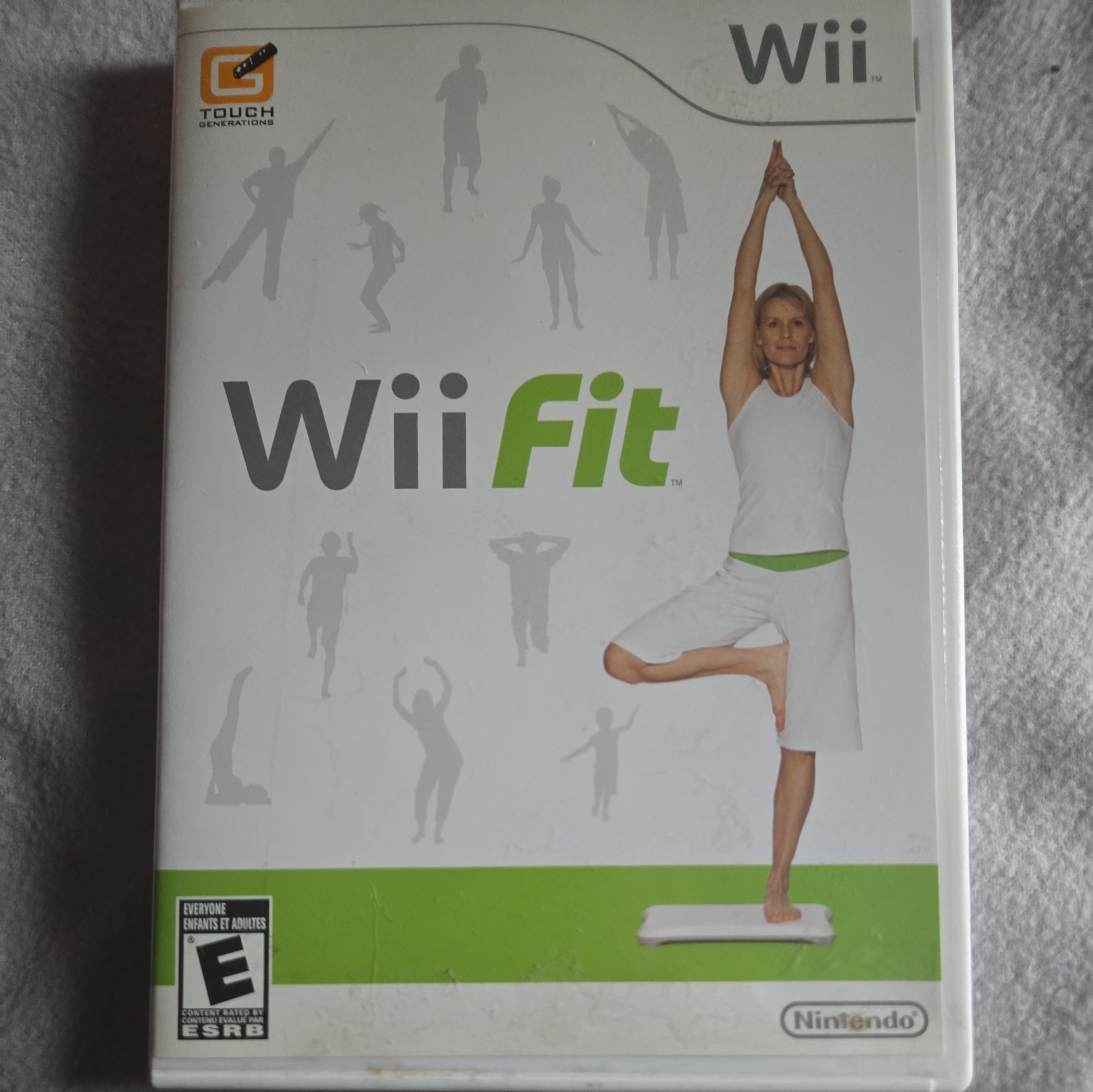 Wii Fit Game Fitness (Nintendo Wii) Fitness Made Fun -open box. Works great