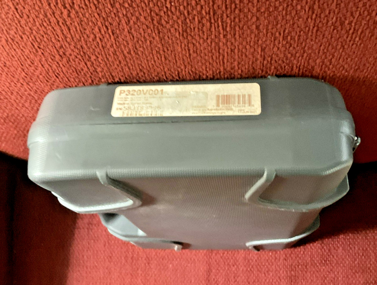 Sig Sauer P320 Series Hard Case Gun Box with Manual