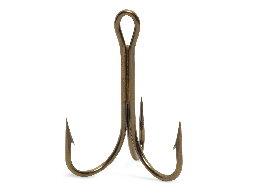 NEW Hook VMC 9607 VMC O’Shaughnessy Clip-In Treble 10pcs barbed hooks