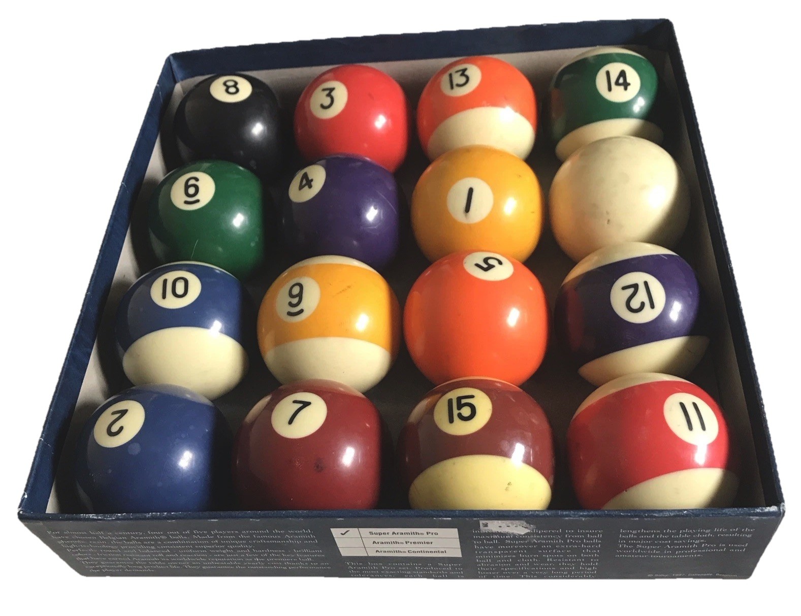 Used Budjet Pool Balls