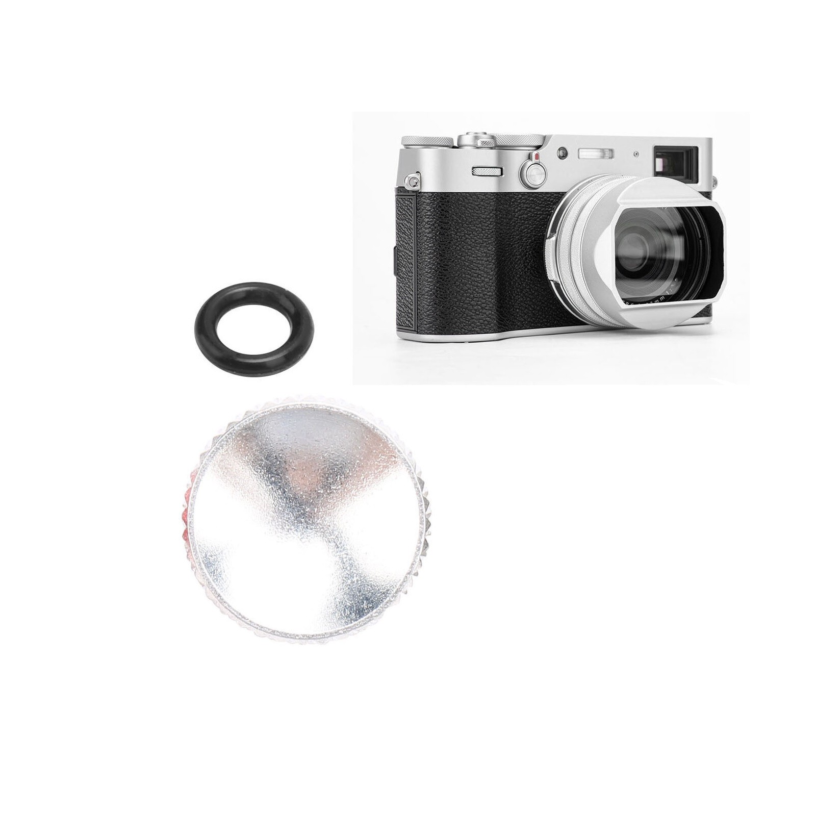 Silver Shutter Release Button For Canon For Nikon For Hasselblad For Fujifilm a