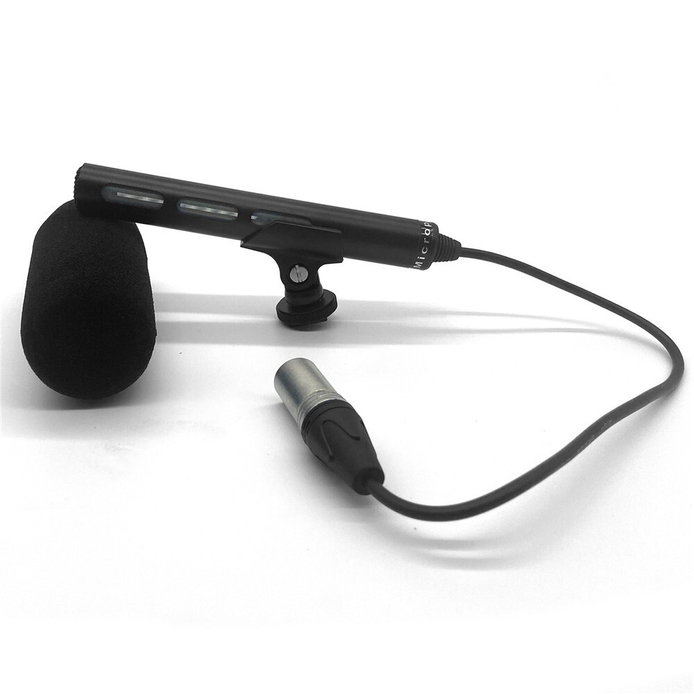 DSLR Camera Microphone for ECM-XM1 Camera Condenser Video Interview Microphone