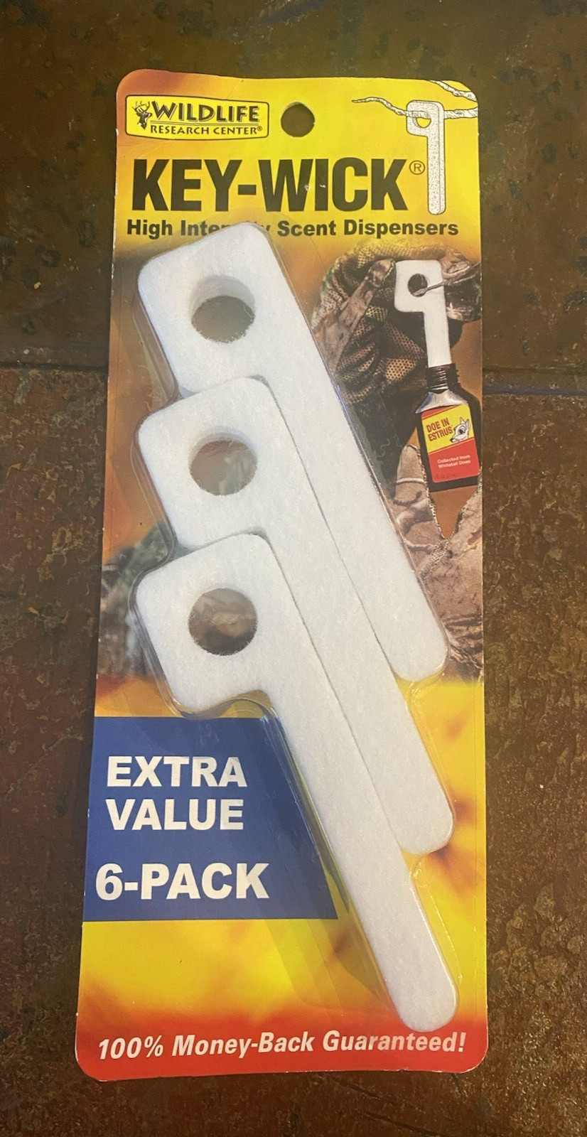 Wildlife Research Key-Wick High Intensity Special Felt Scent Dispensers 6 Pack
