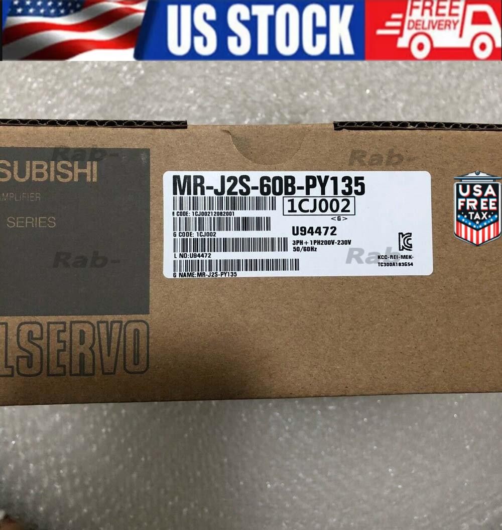 Mitsubishi MR-J2S-60B-PY135 Servo Drive MRJ2S60BPY135 New In Box Expedited Ship