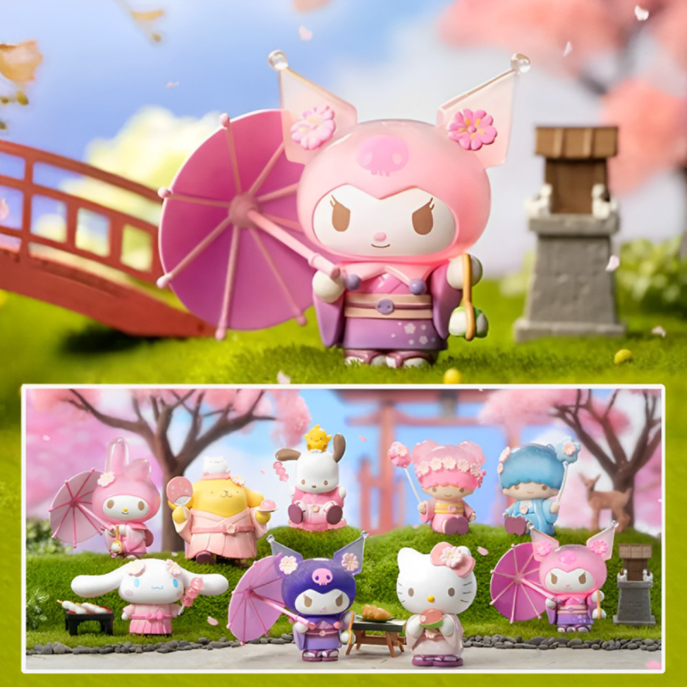TOPTOY Sanrio Characters Blossom & Wagashi Series Blind Box Confirmed Figure Toy