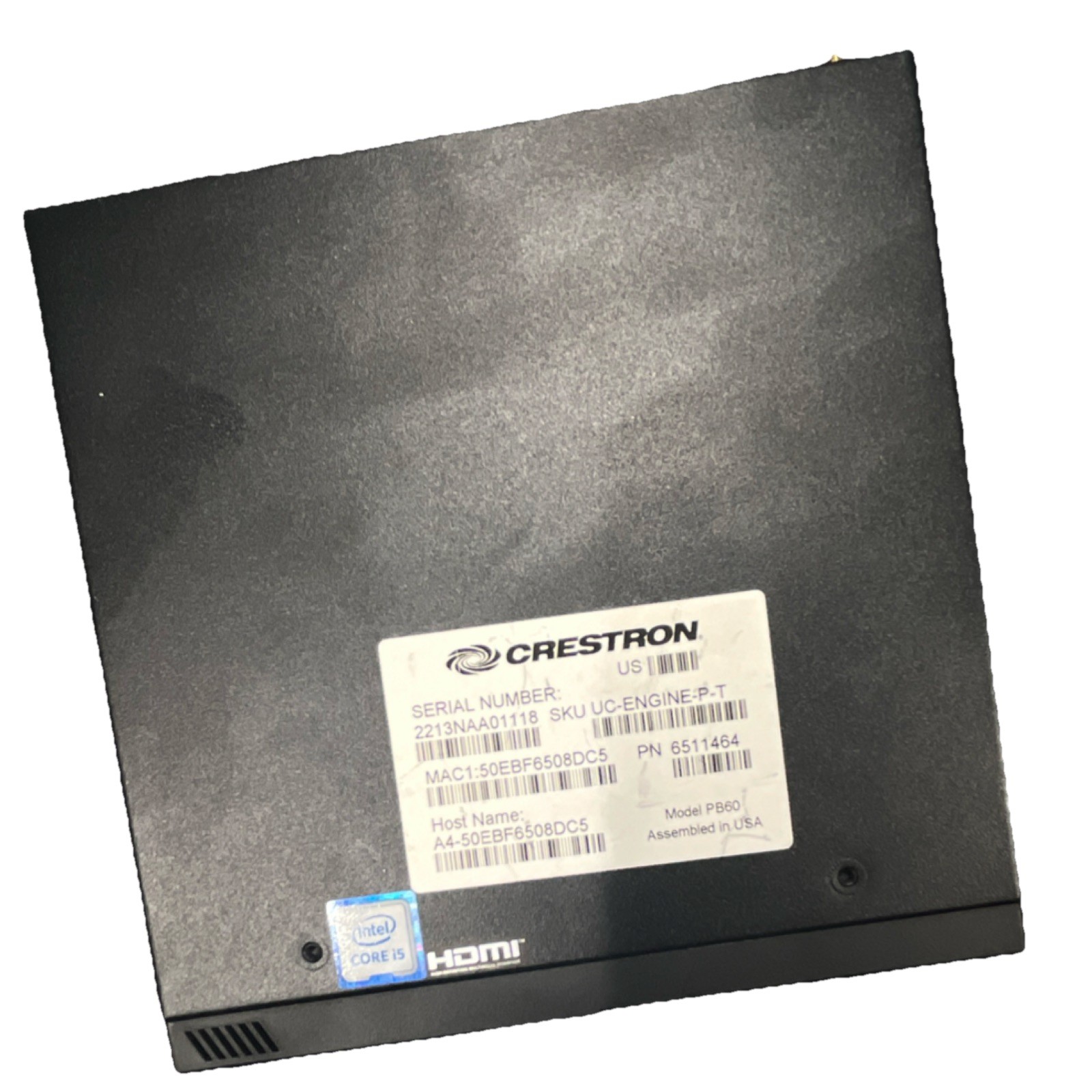 Crestron PB60 Video Conferencing Engine with HDMI, Model 6511464