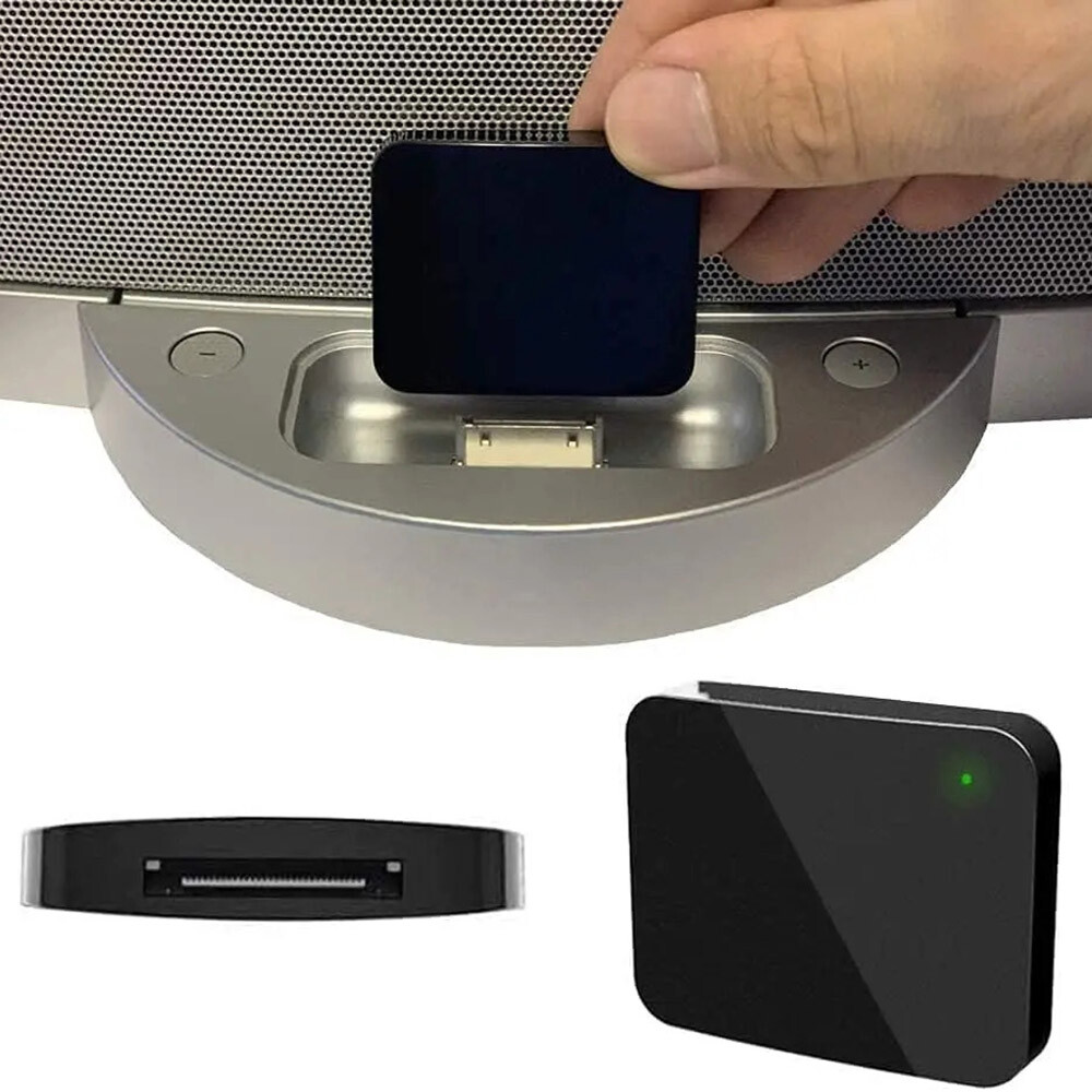 Dock For iPod/iPhone Wireless Music Adapter 30 Pin Bluetooth 5.1 Audio Receiver