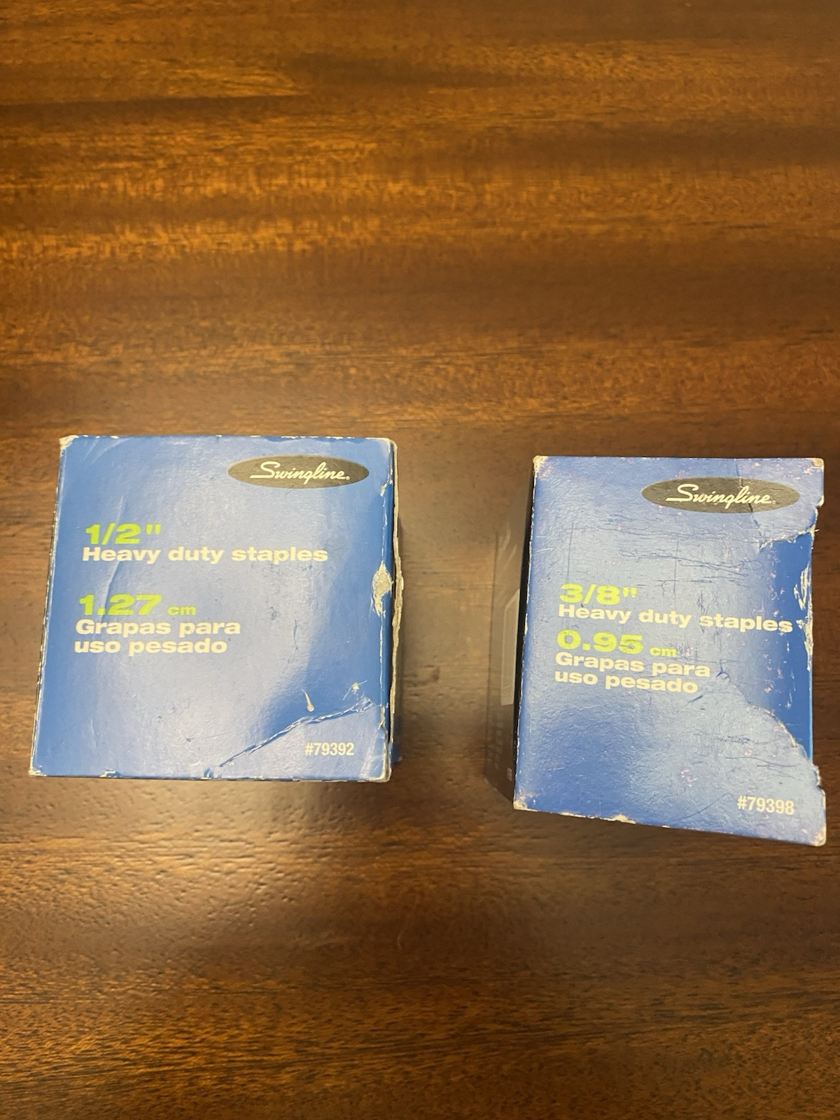 Swingline Staples Heavy Duty Desktop Staplers ½ & 3/8 Length 100Strip 5000Box