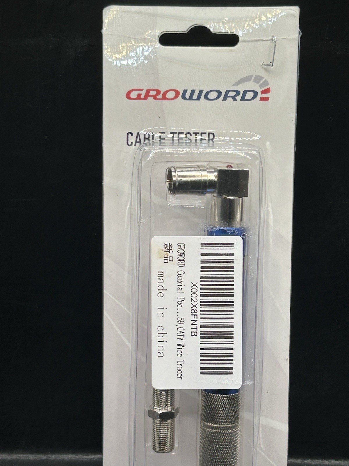 Coaxial Cable Toner & Continuity Tester Tracer RG6 RG59 CATV Wire