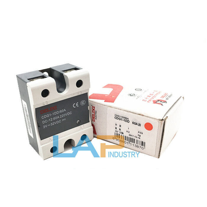 1 Pc. New Solid State Relay CDG1-1DD/60A CDG1-1DD 60A 220VDC 3-32VDC