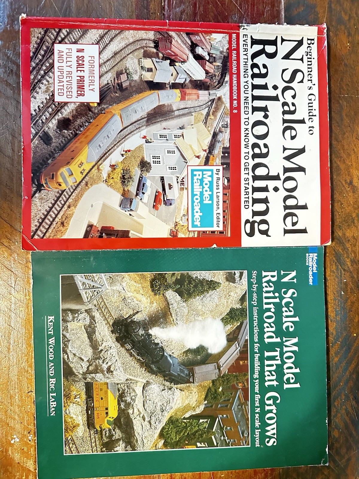 Lot of 2 N Scale Model Railroading Books – Trackwork & Layout Modeling