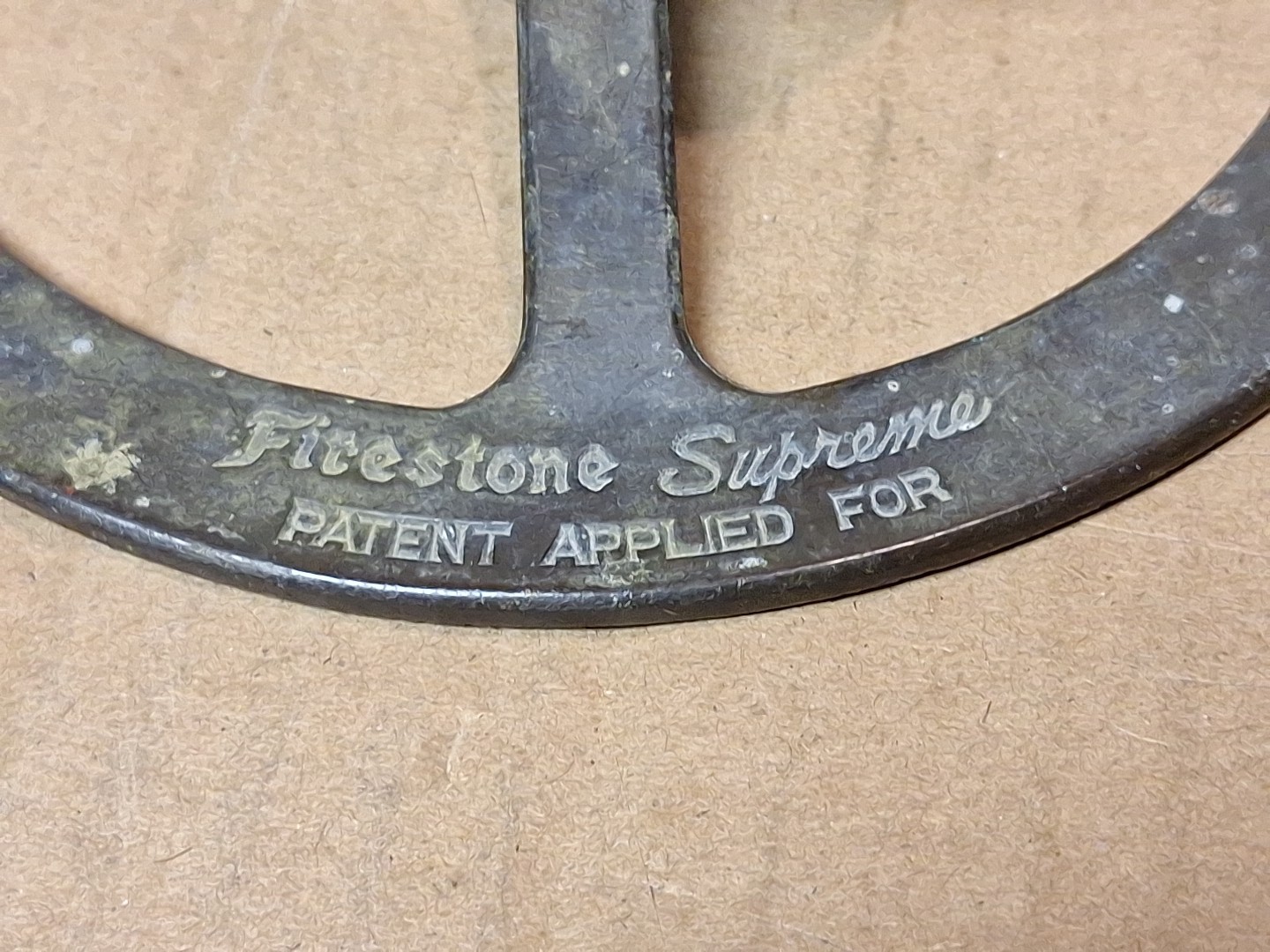 Antique-Firestone Supreme/Solid Brass Sprinkler *Tested*