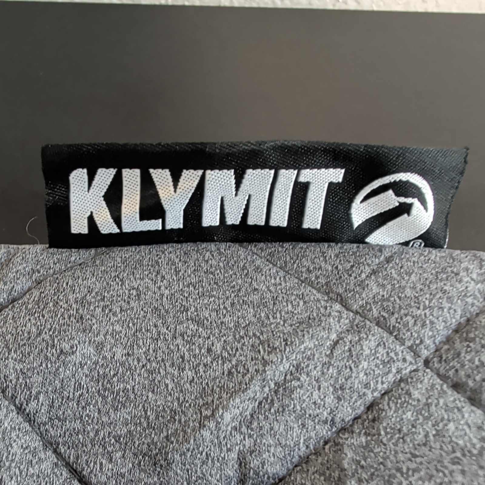 KLYMIT | Luxe Camping Pillow | Gray | Inflatable | 2LPGY01D